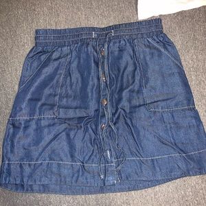 Jean skirt